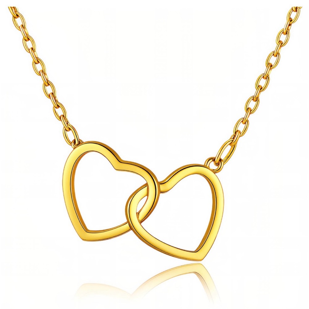 18k Gold plated Heart Necklace